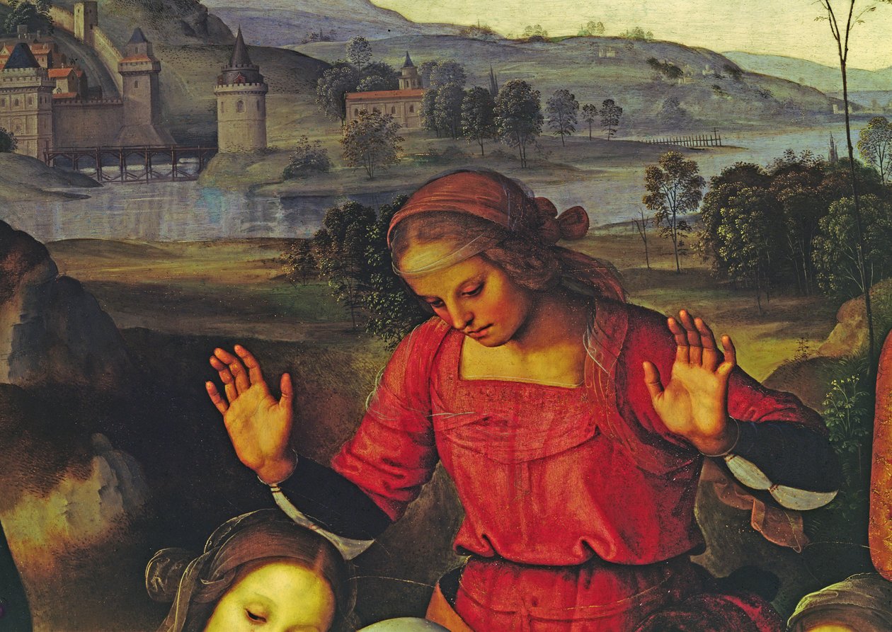 Krisztus siralma, 1495 alkotó: Pietro Perugino