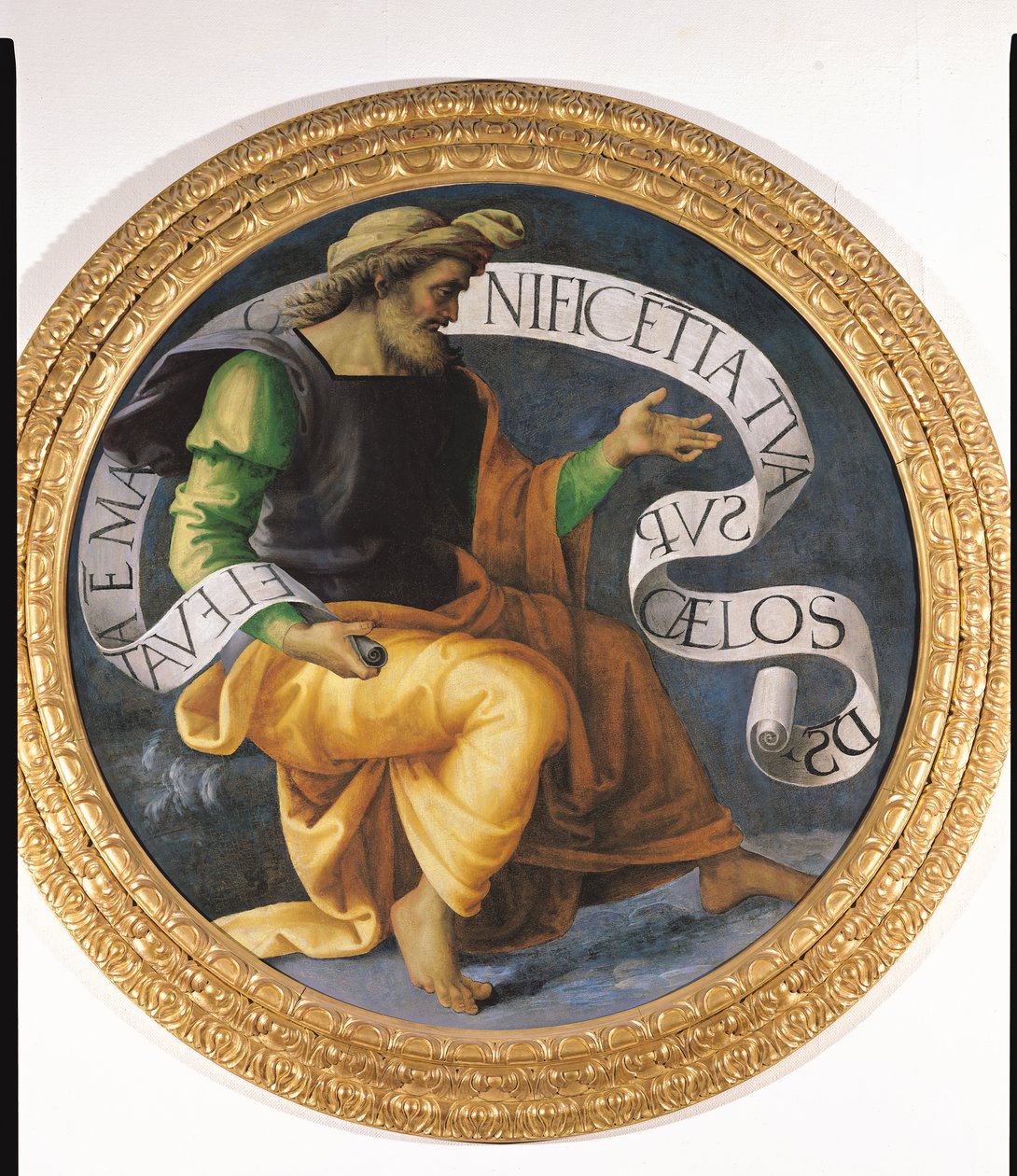 Ézsaiás próféta, 1512-1717 körül alkotó: Pietro Perugino