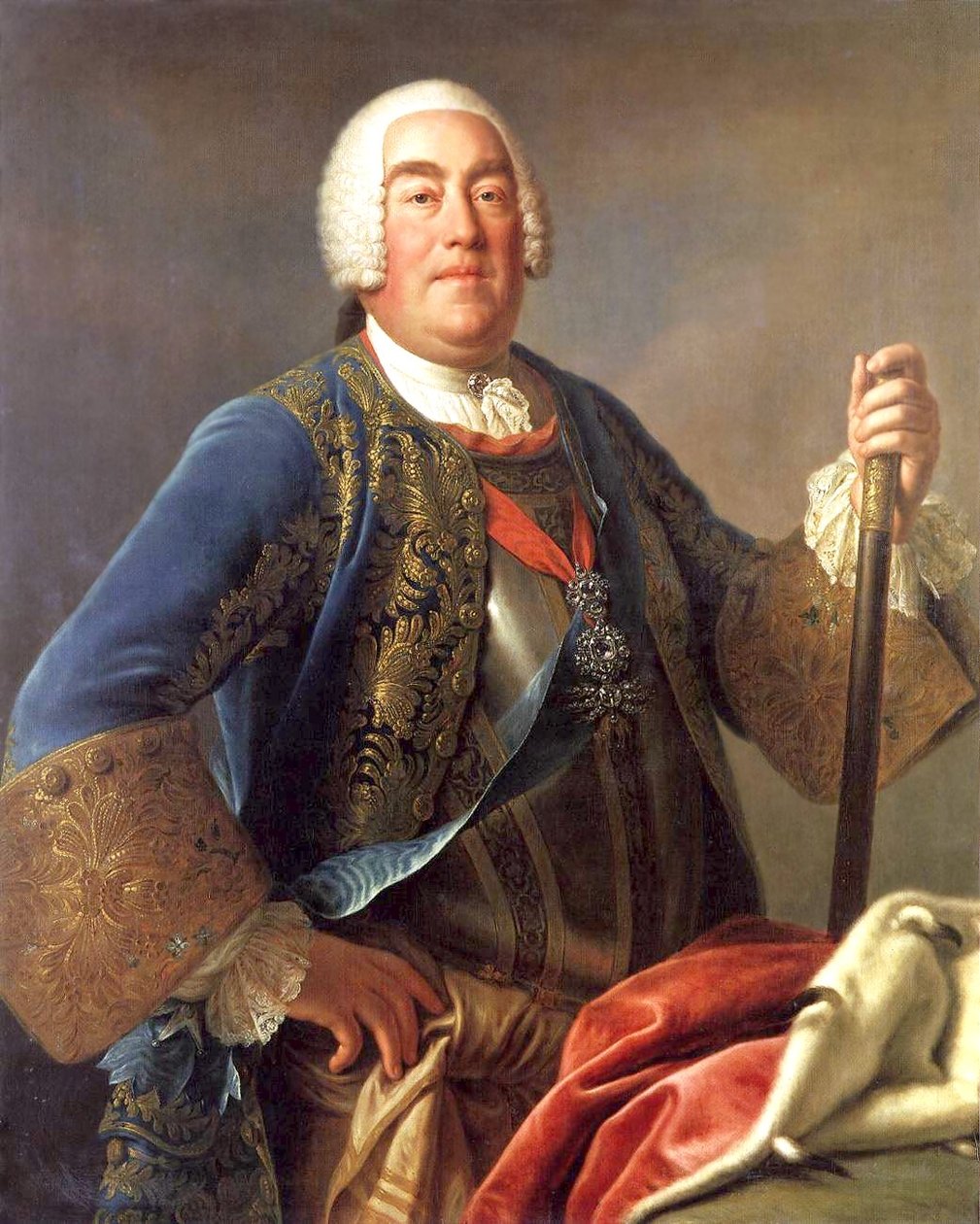 III. Augustus lengyel király alkotó: Pietro Antonio Rotari