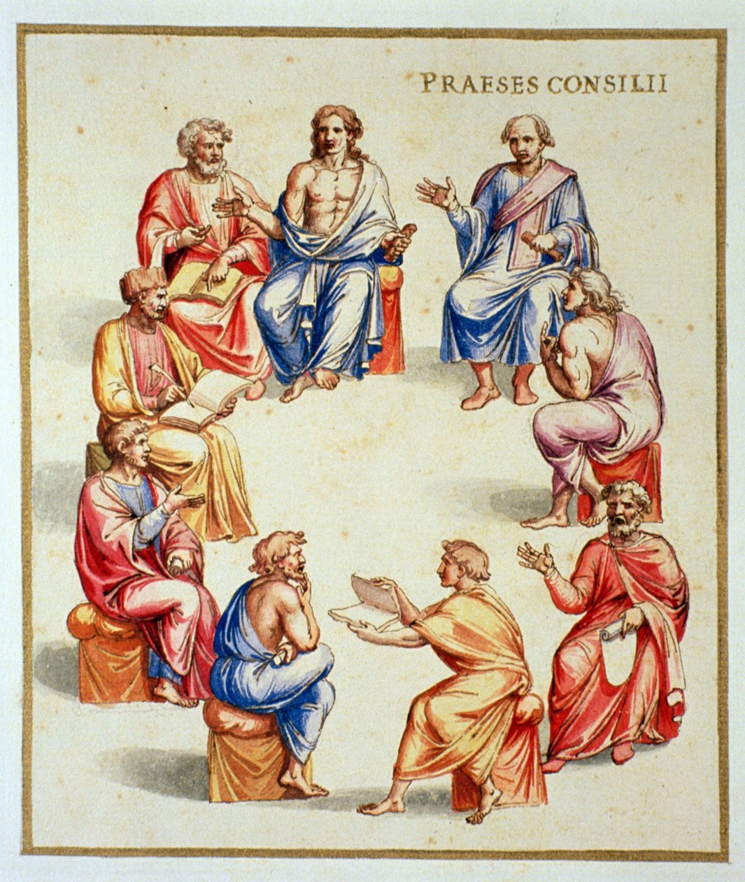 Ms Gen 1496 CXXXIII. szenátus, 1674 alkotó: Pietro Santi Bartoli