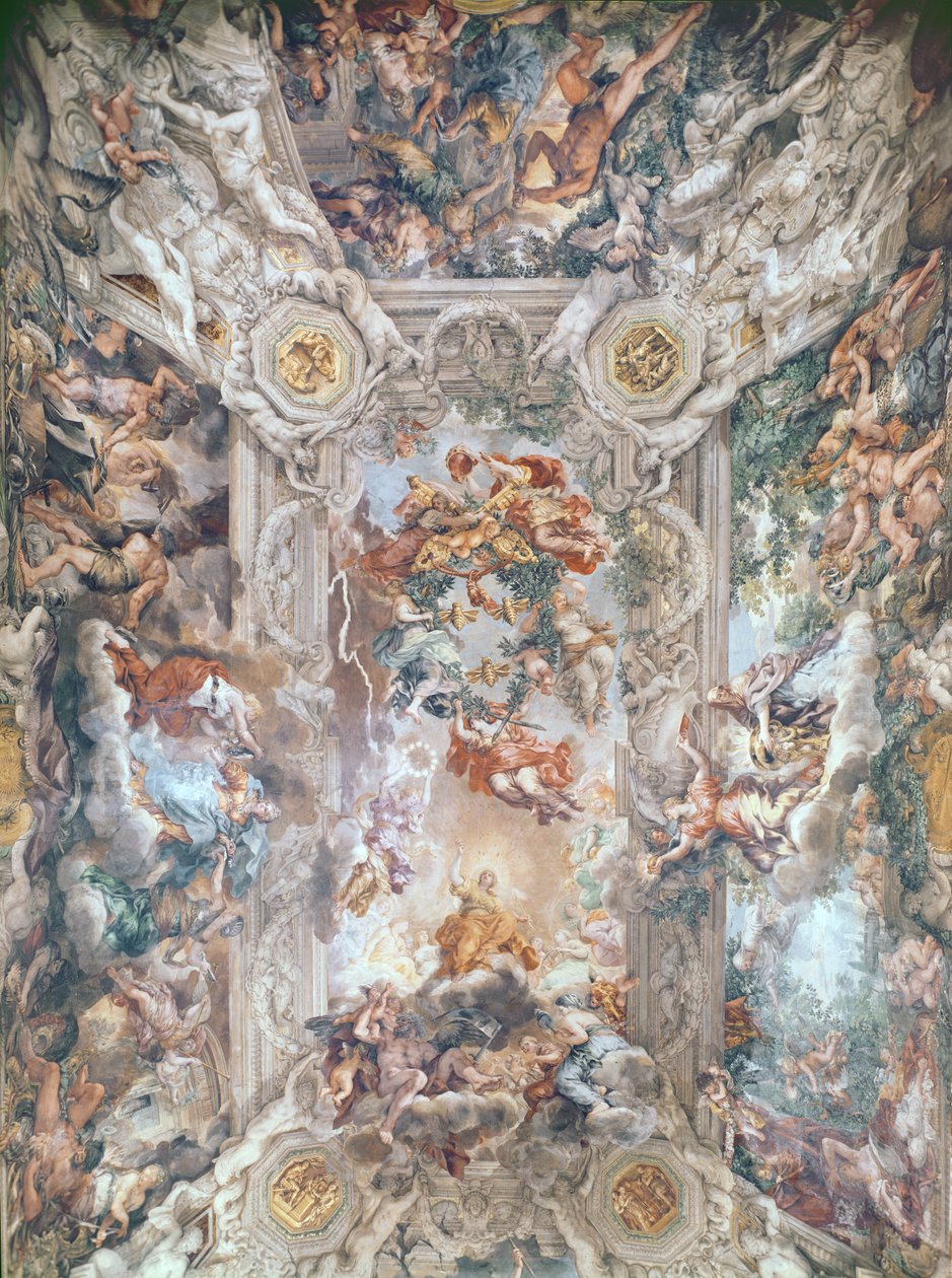 Az isteni Gondviselés diadala alkotó: Pietro da Cortona