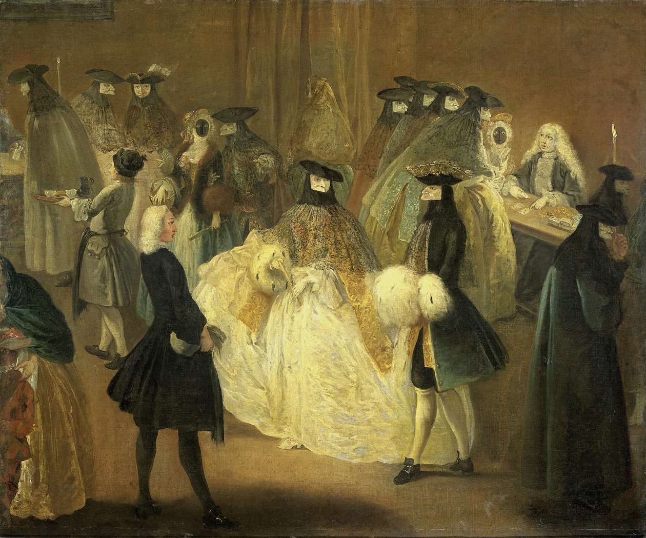 A Kaszinó alkotó: Pietro (school of) Longhi