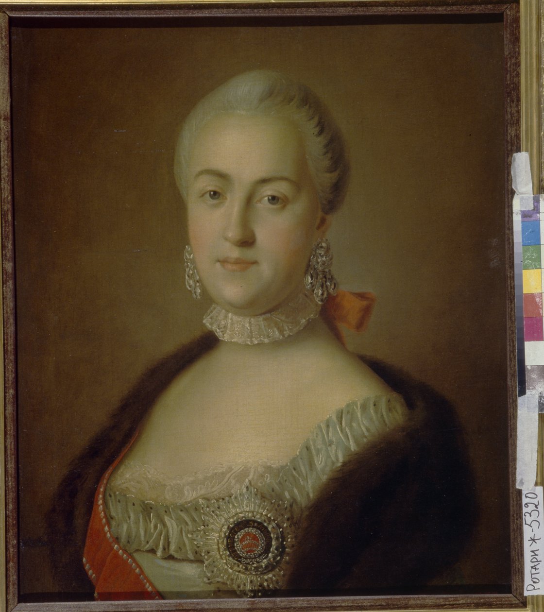 Jekatyerina Alekszejevna nagyhercegnő portréja, 1761 alkotó: Pietro Antonio Rotari