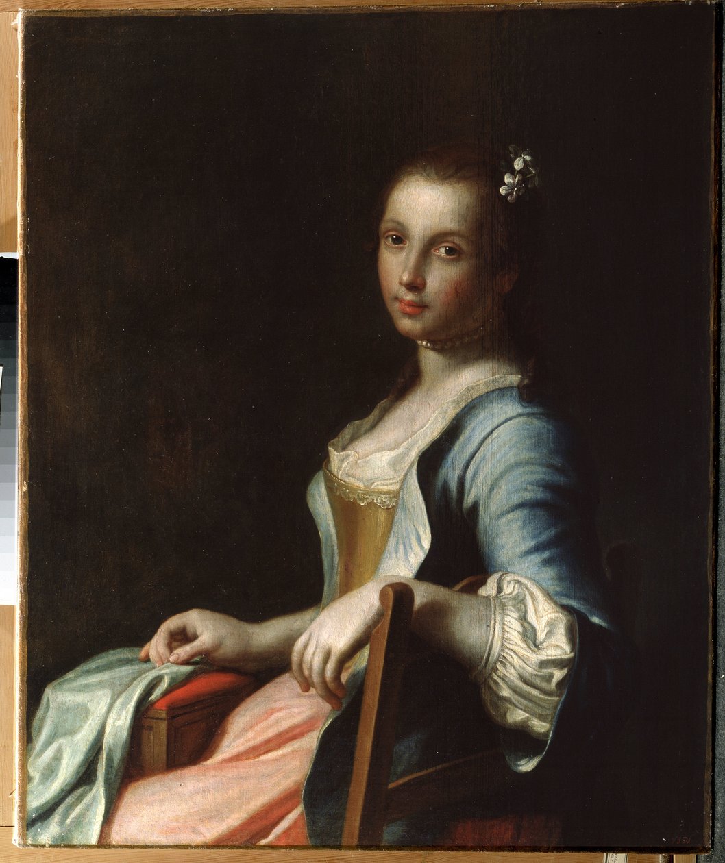 A hímzőnő alkotó: Pietro Antonio Rotari
