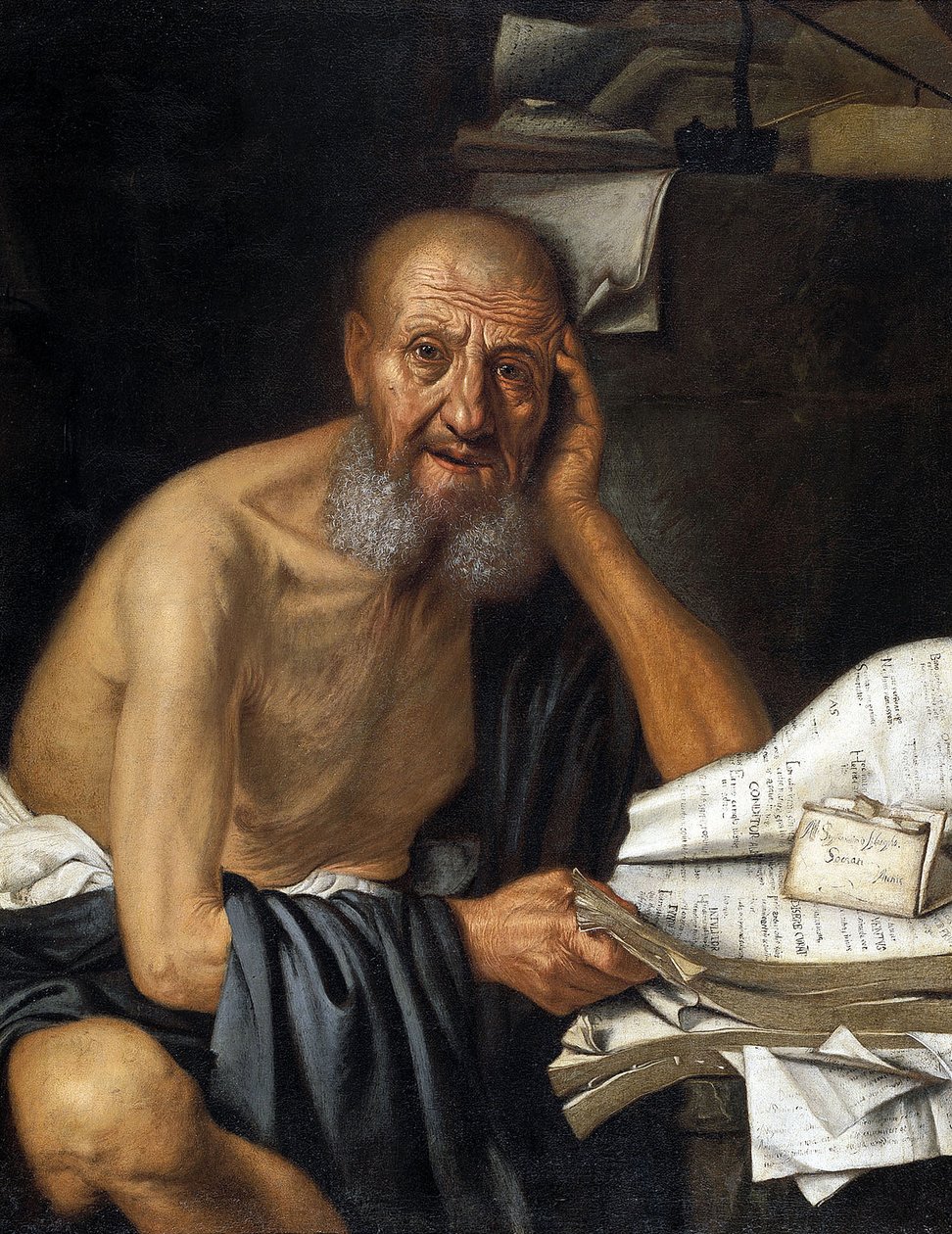 Sokrates – Bellotti, Pietro (1625-1700) alkotó: Pietro Bellotti