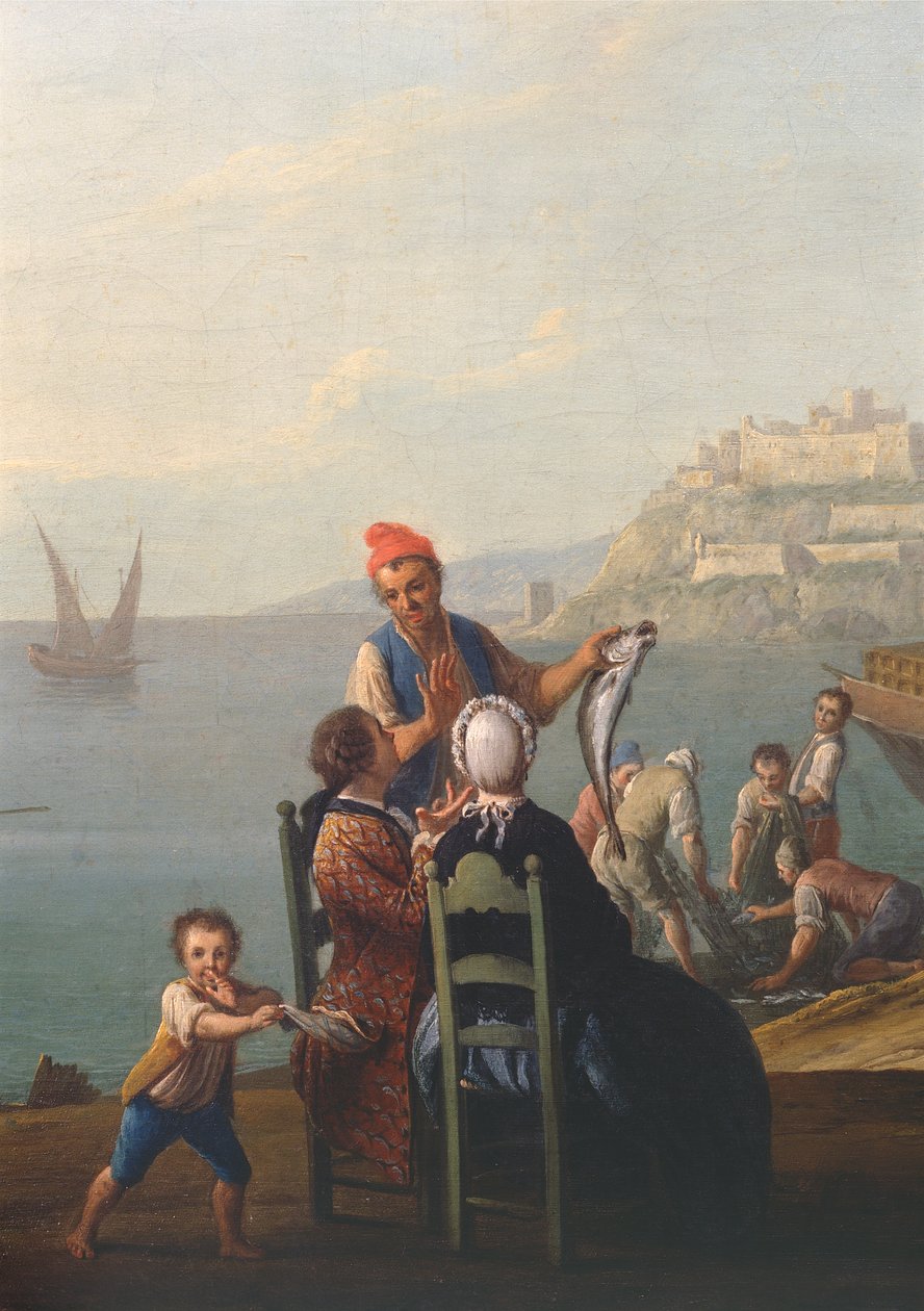 Fishmonger (részlet) alkotó: Pietro Fabris