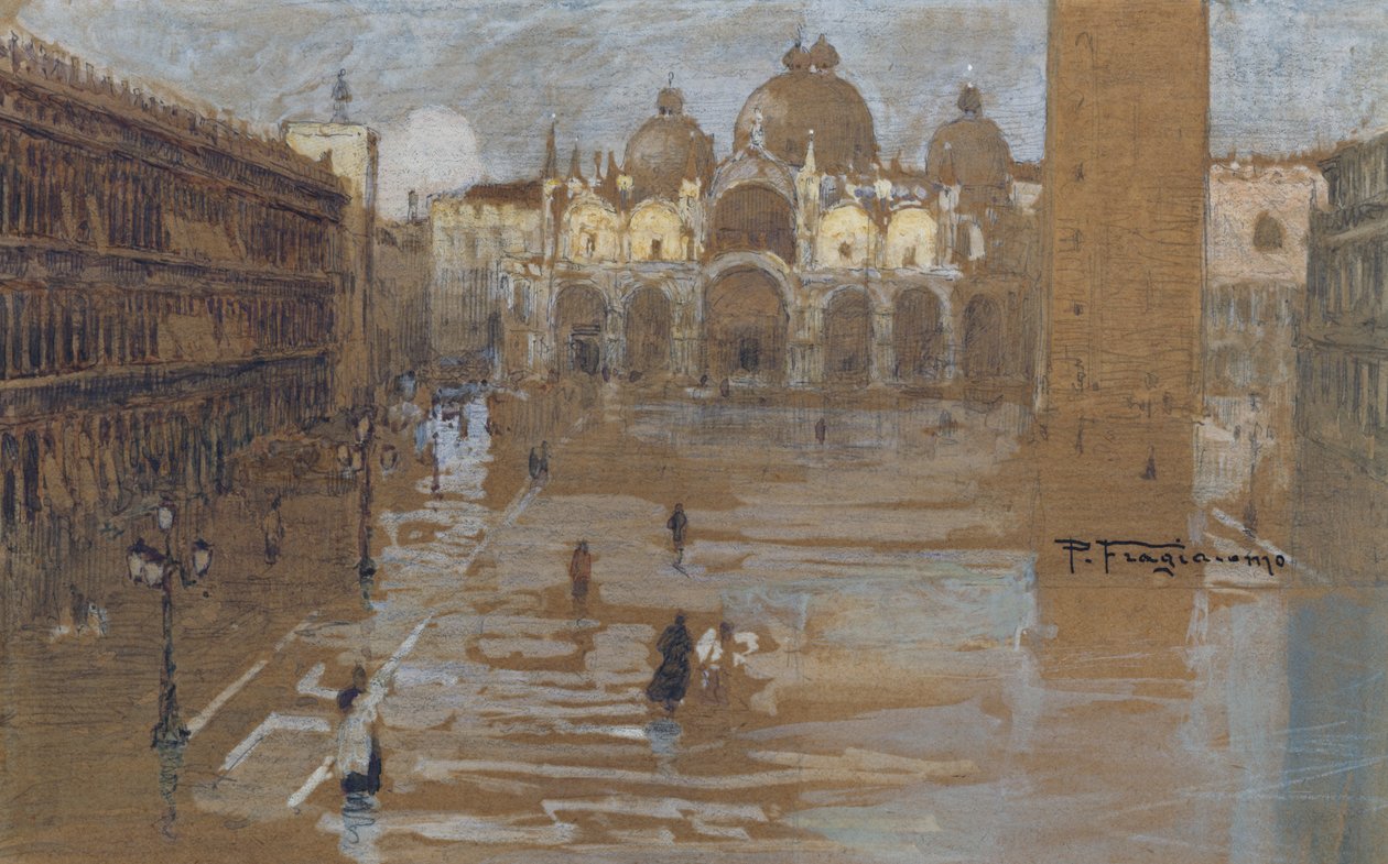 Szent Márk tér alkotó: Pietro Fragiacomo