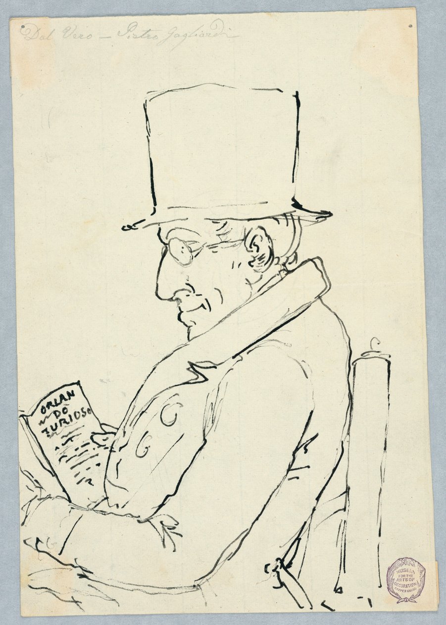 Egy férfi portréja alkotó: Pietro Gagliardi