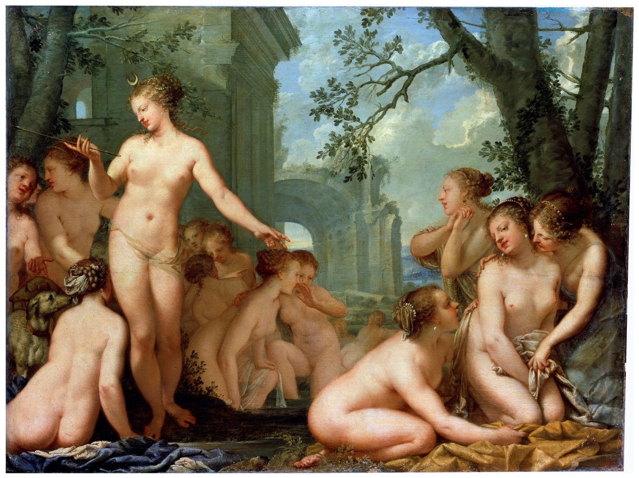 Diana és Callisto, 17. század alkotó: Pietro Liberi