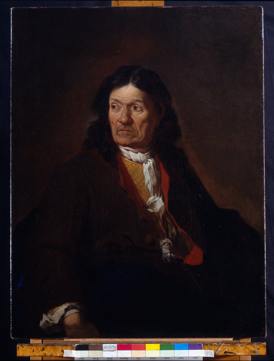 A művész apjának, Gervasio Ligarinak portréja, 1724 körül (olaj, vászon) alkotó: Pietro Ligari