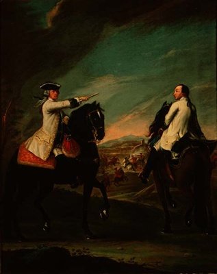 Guglielmo de Montfort és terepjárója alkotó: Pietro Longhi