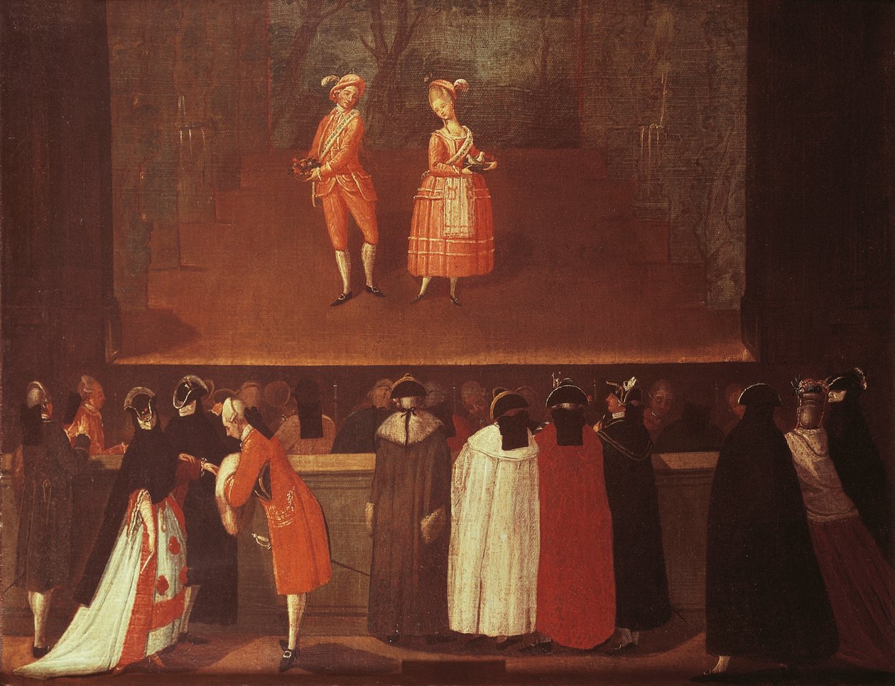 Intervallum, a Pietro Longhi iskolából alkotó: Pietro Longhi