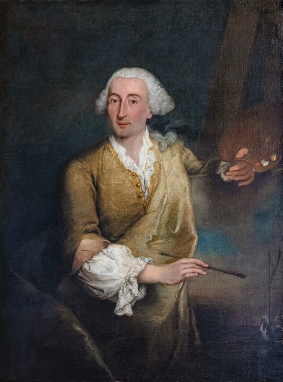 Olasz: Francesco Guardi portréja Francesco Guardi portréja alkotó: Pietro Longhi