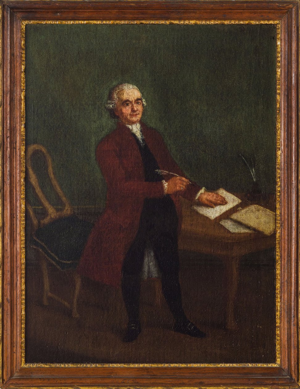 Melchiorre Cesarotti portréja 1730-1808, 1760-as évek. alkotó: Pietro Longhi