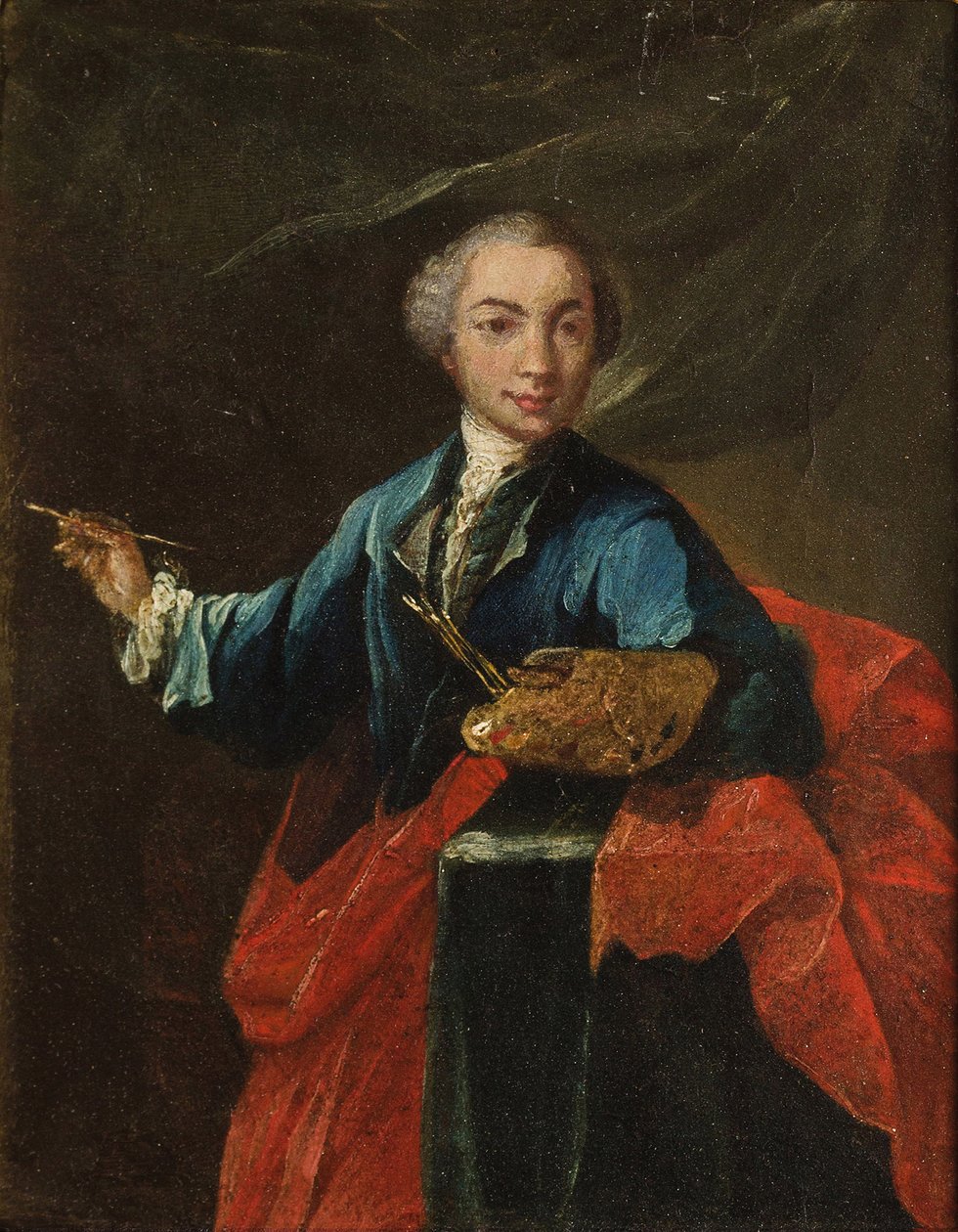 Önarckép, c. 1750. alkotó: Pietro Longhi