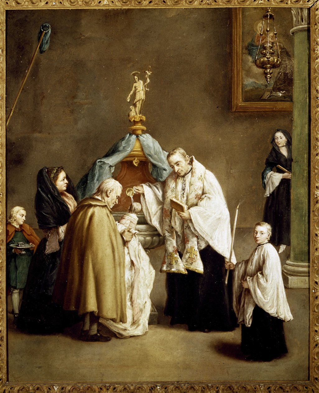 A keresztség alkotó: Pietro Longhi
