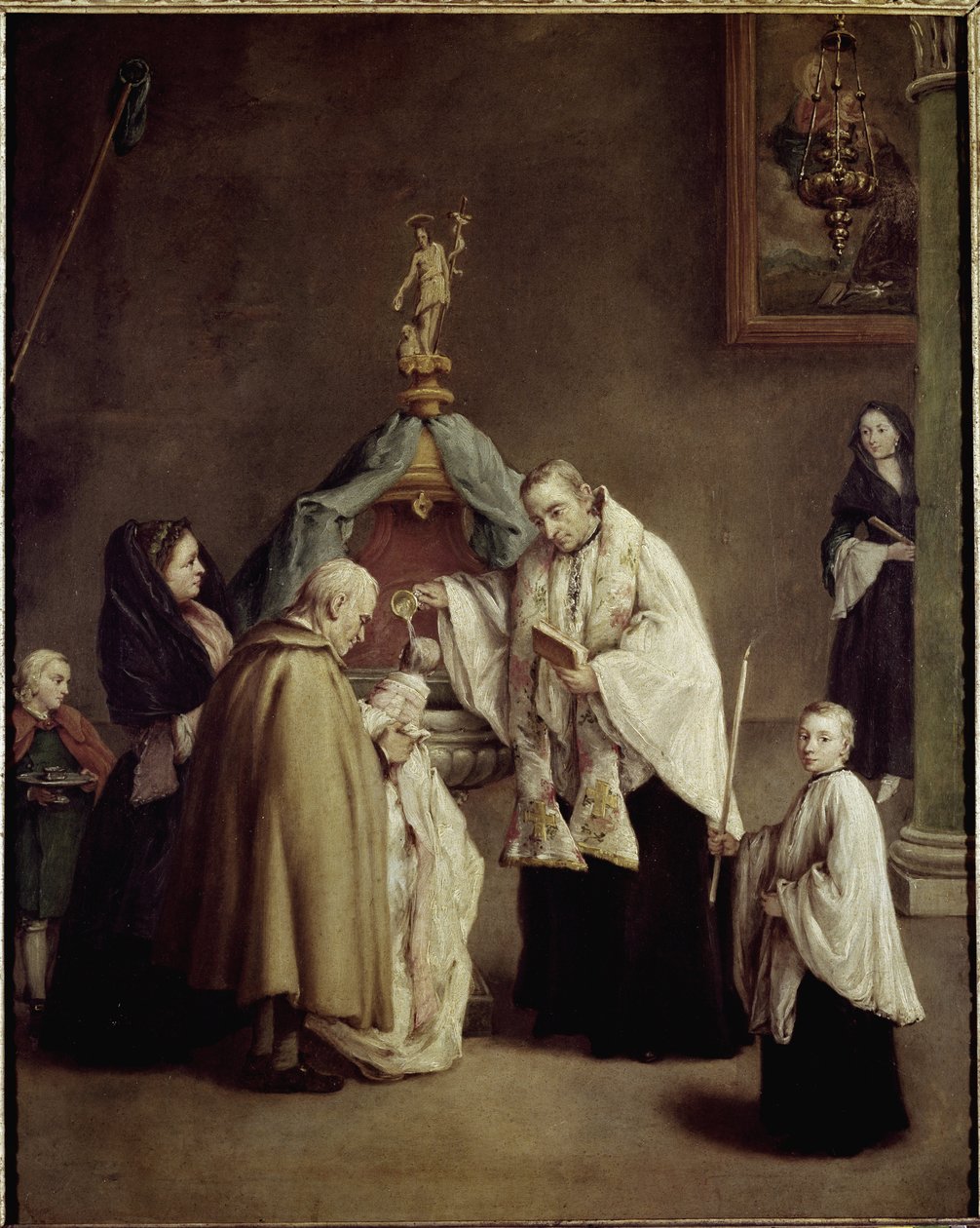 A keresztség alkotó: Pietro Longhi