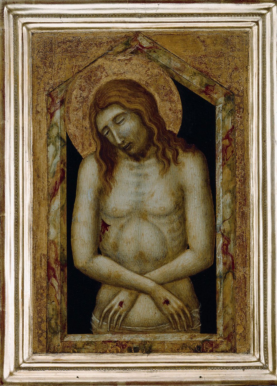 Krisztus, mint a szenvedő Megváltó alkotó: Pietro Lorenzetti