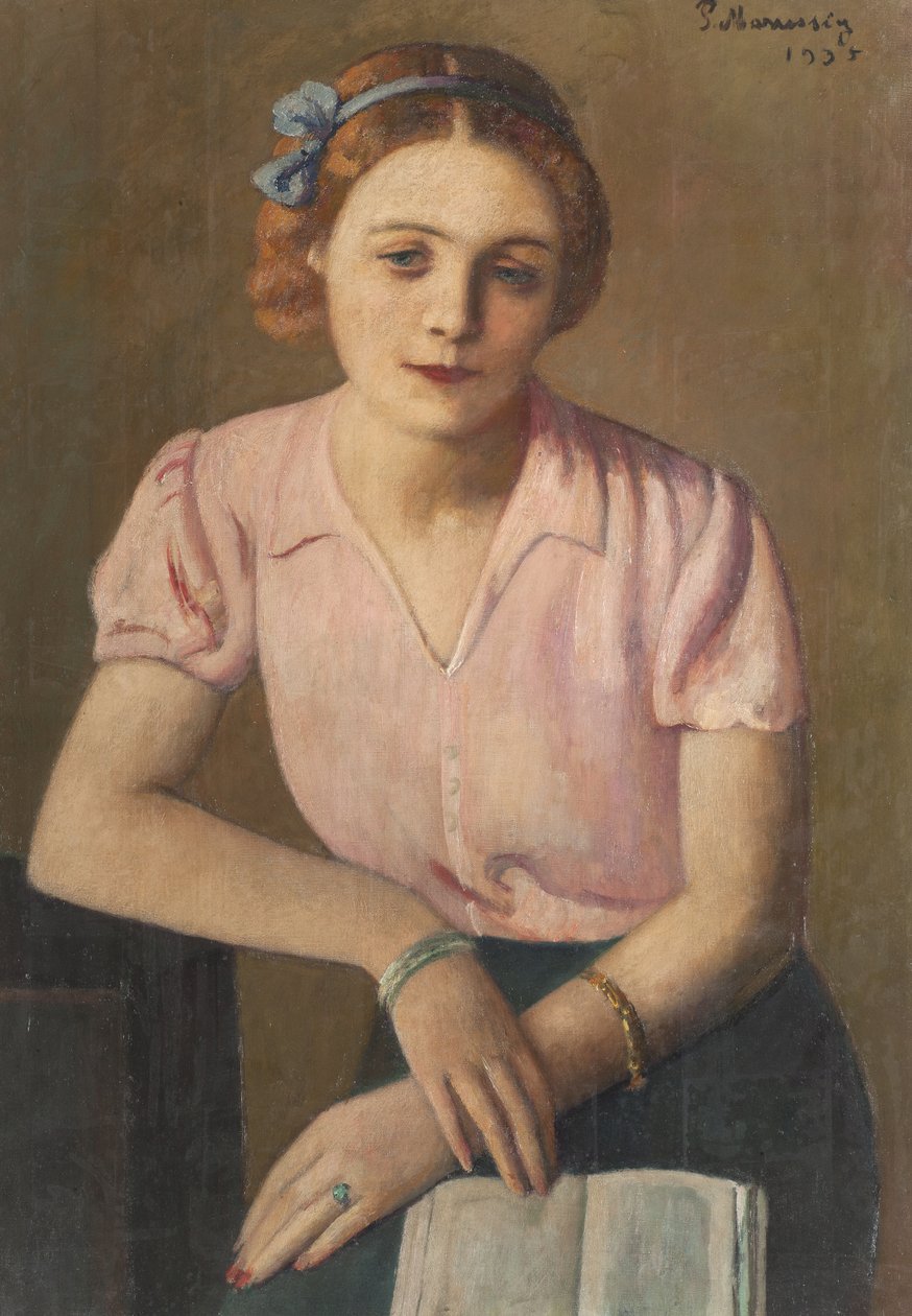 Az olvasó, 1935 alkotó: Pietro Marussig