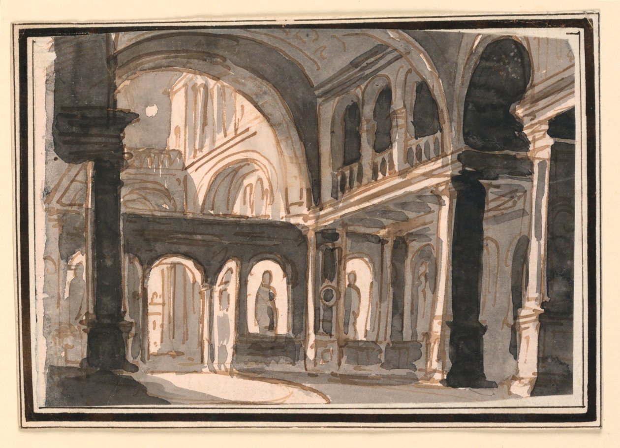 Színpadtervezés, templombelső alkotó: Pietro Narducci