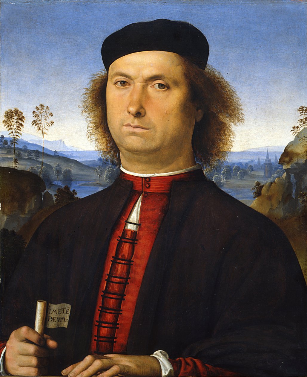 Francesco delle Opere portréja, 1494 alkotó: Pietro Perugino
