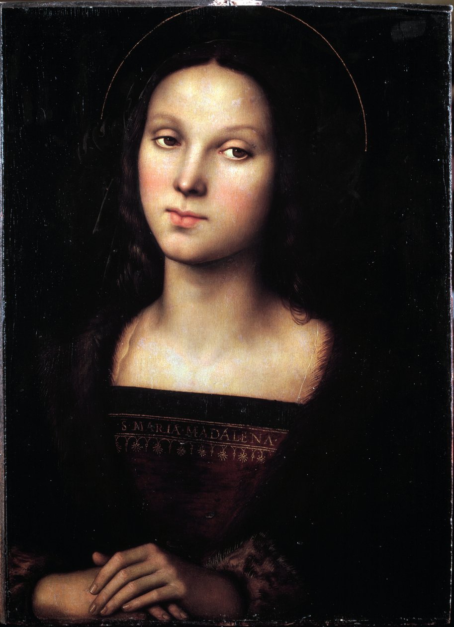 Szent Mária Magdolna portréja – festmény, 1500 körül alkotó: Pietro Perugino