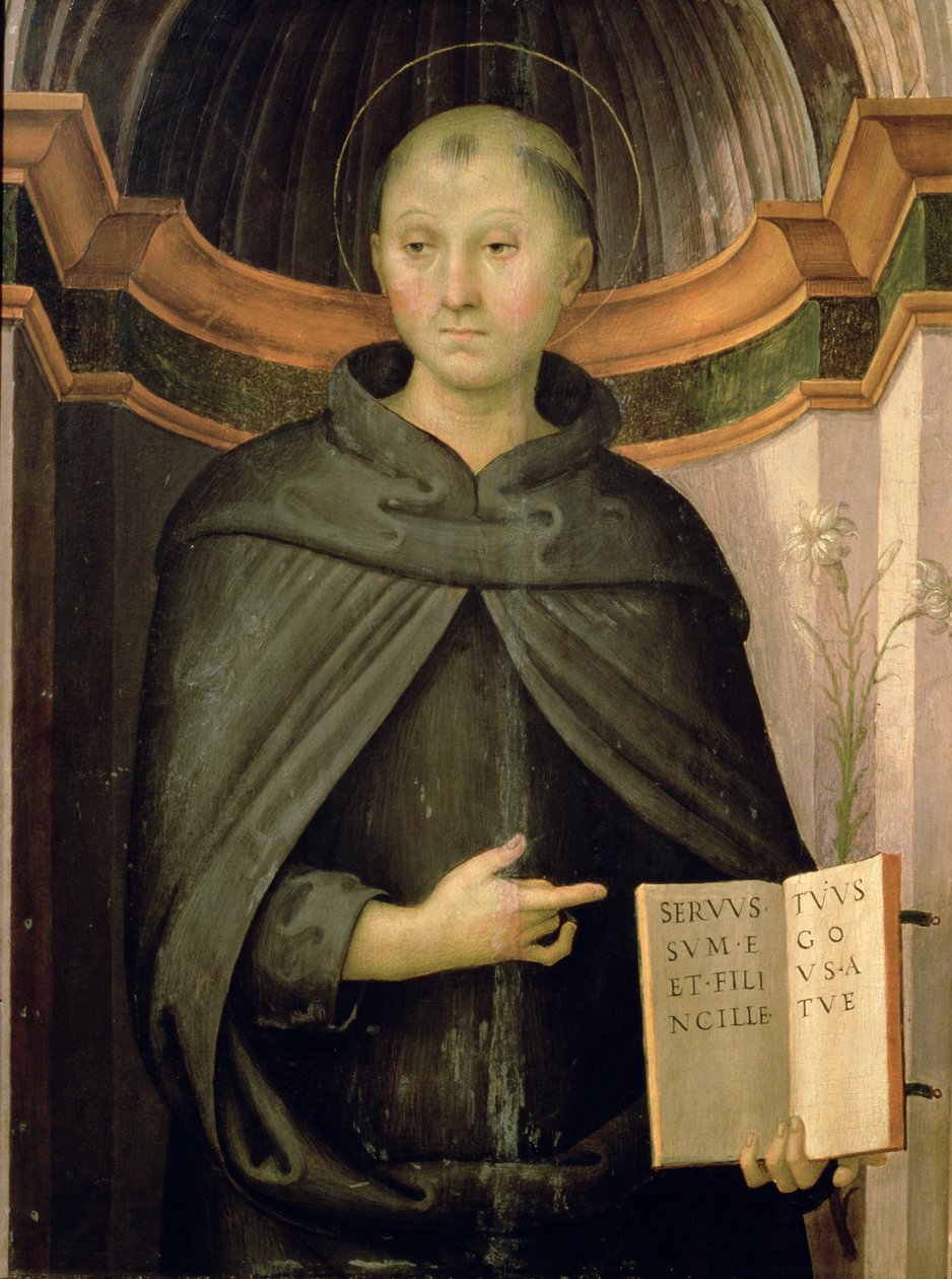 Tolentinói Szent Miklós alkotó: Pietro Perugino