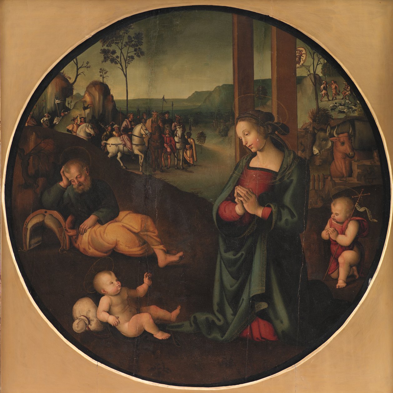 A Szent Család alkotó: Pietro Perugino