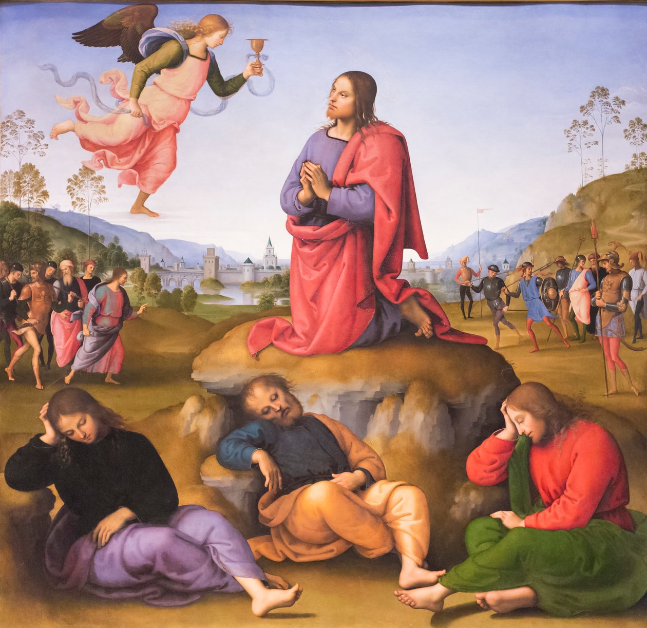 A gyötrelem a kertben alkotó: Pietro Perugino
