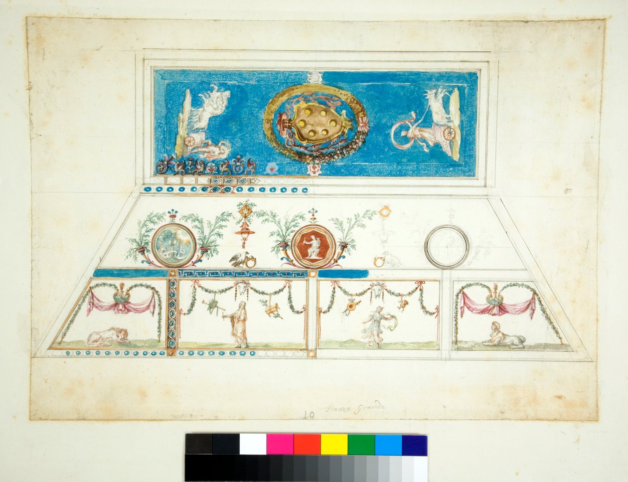 A Villa Madama boltozata alkotó: Pietro Santi Bartoli