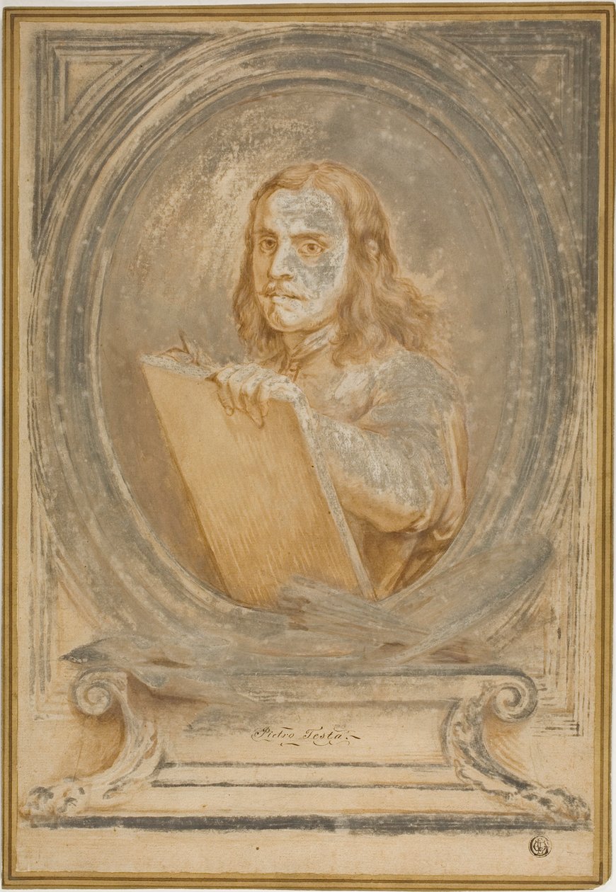 Pietro Testa portréja alkotó: Pietro Testa