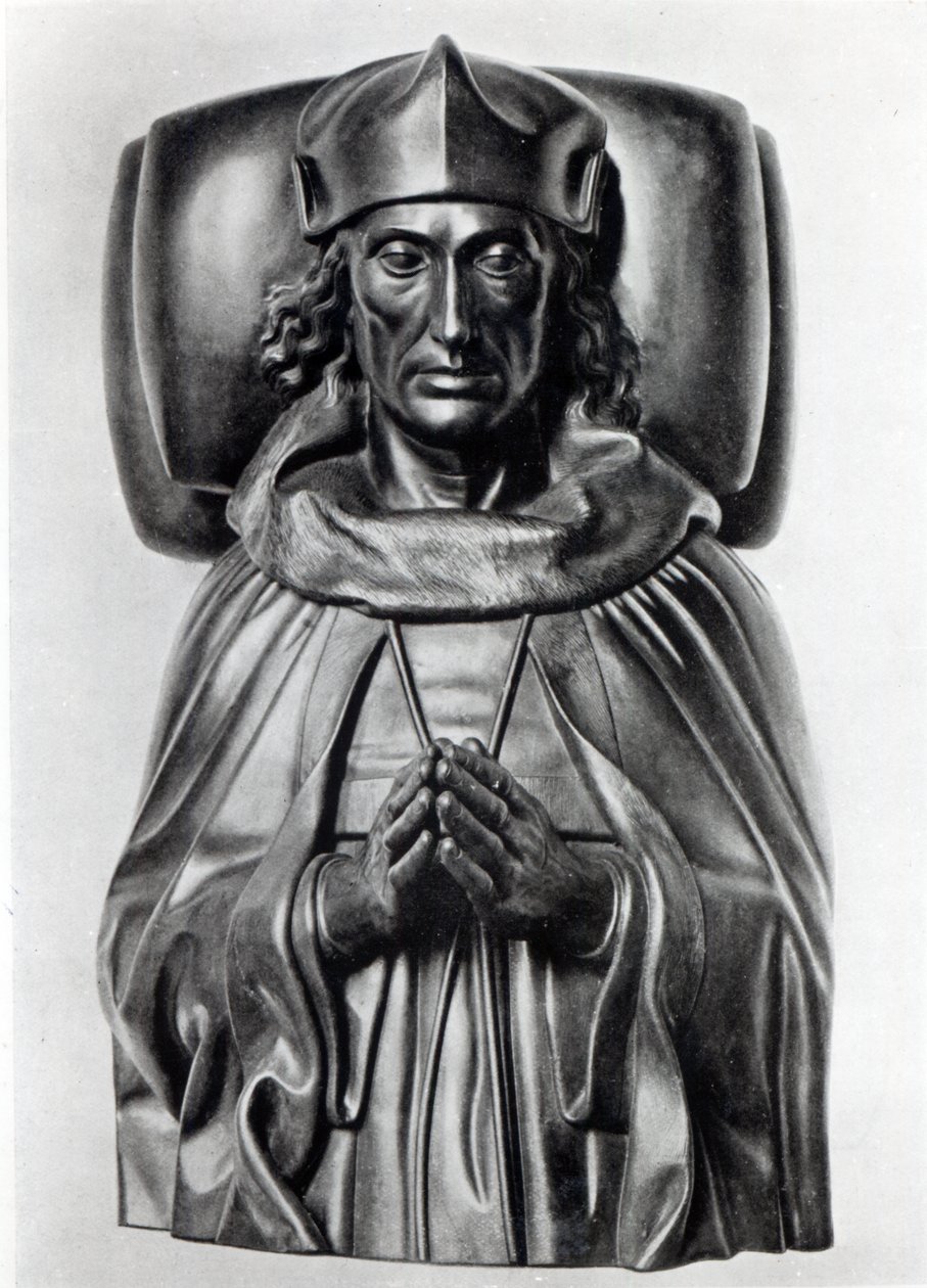 VII. Henrik képmása a Westminster Abbeyben (arany) alkotó: Pietro Torrigiano
