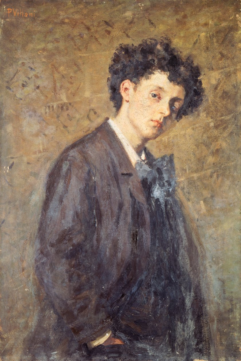 Horace Grossoni portréja (olaj, vászon) alkotó: Pietro Villani