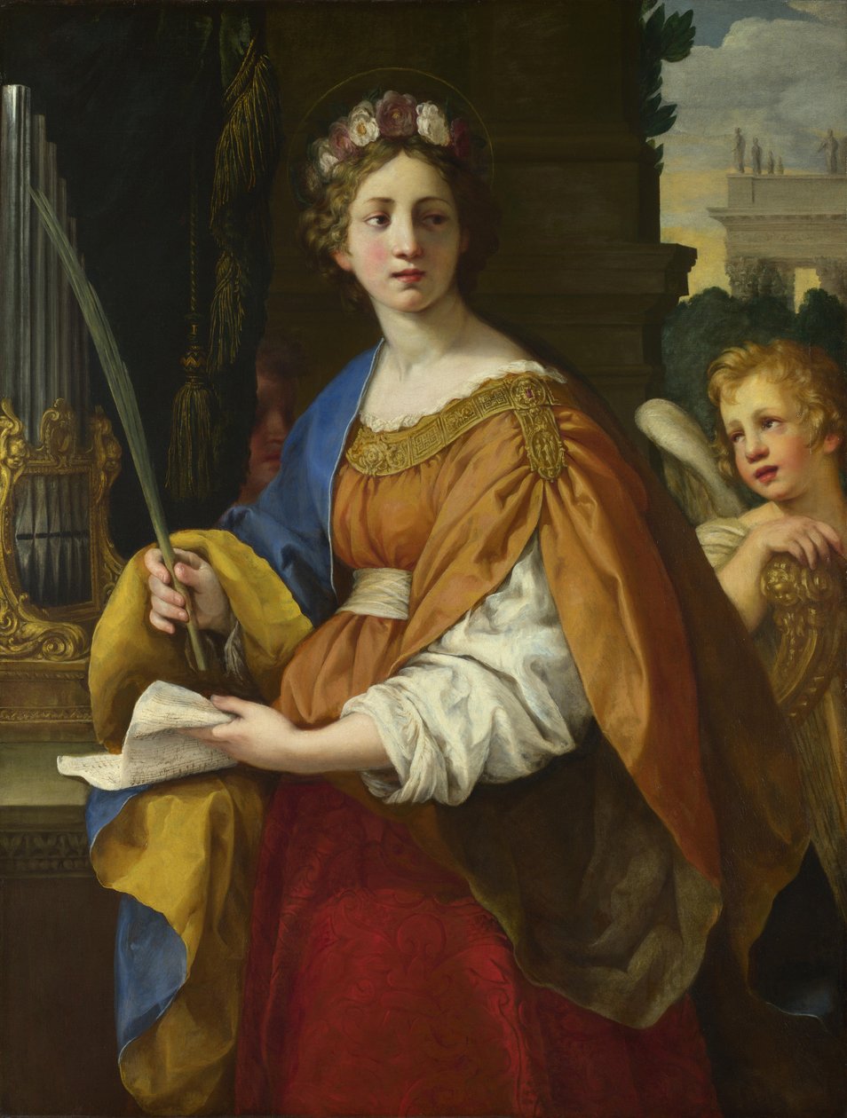 Szent Cecília, 1620-1625 alkotó: Pietro da Cortona