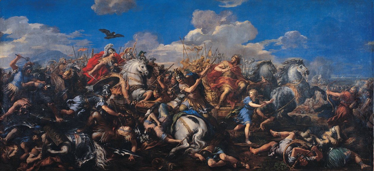 Sándor csata Darius ellen, 1644-1655 alkotó: Pietro da Cortona