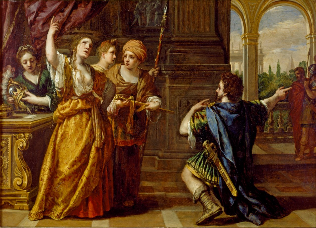 Semiramis esküje, 1623-1624 alkotó: Pietro da Cortona