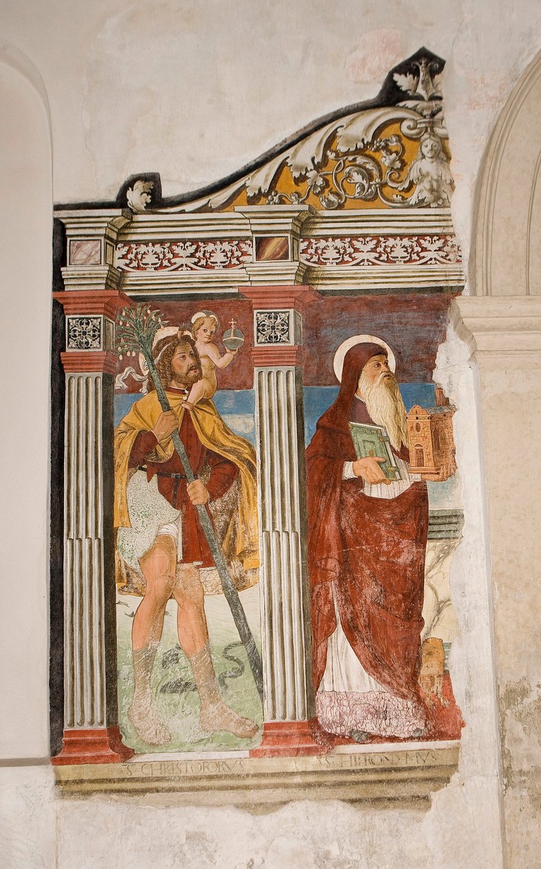 Freskó, 6338548 részlet alkotó: Pietro da Vicenza