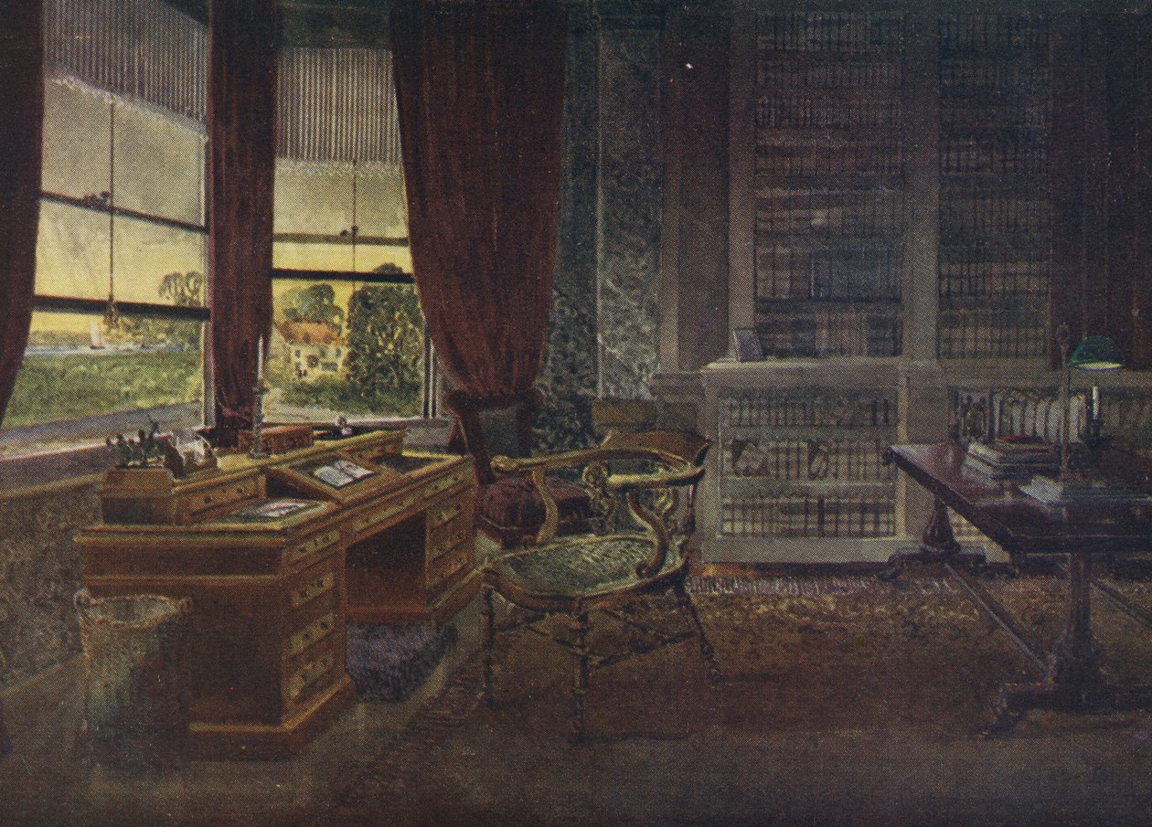 In Dickens Land – Charles Dickens tanulmánya, Gadshill, 1904 körül alkotó: Pilford Fletcher Watson
