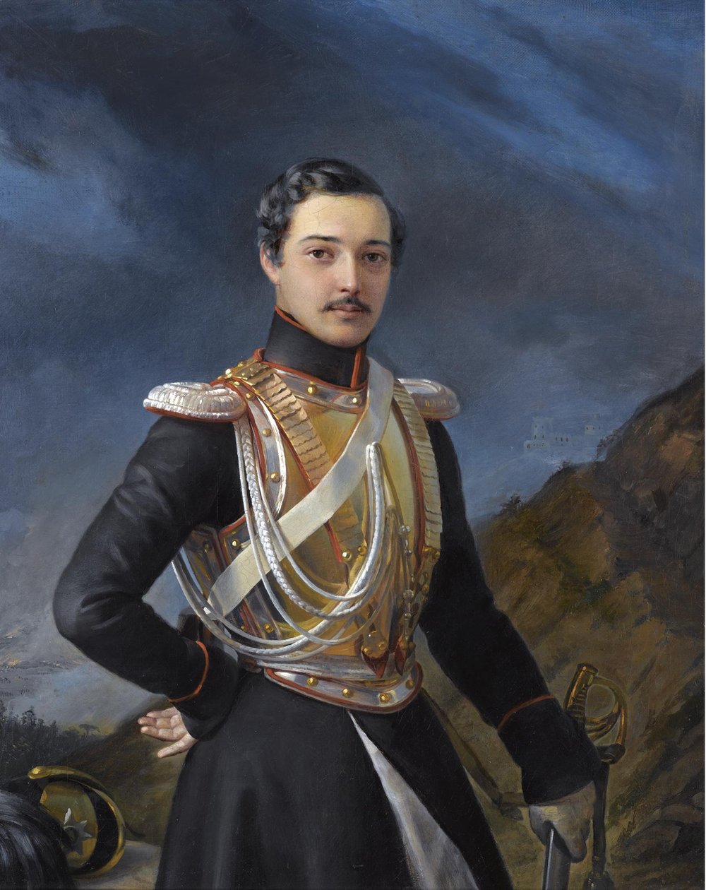 Ivan Alekszandrovics Balashov portréja 1816-1841 alkotó: Pimen Nikitich Orlov
