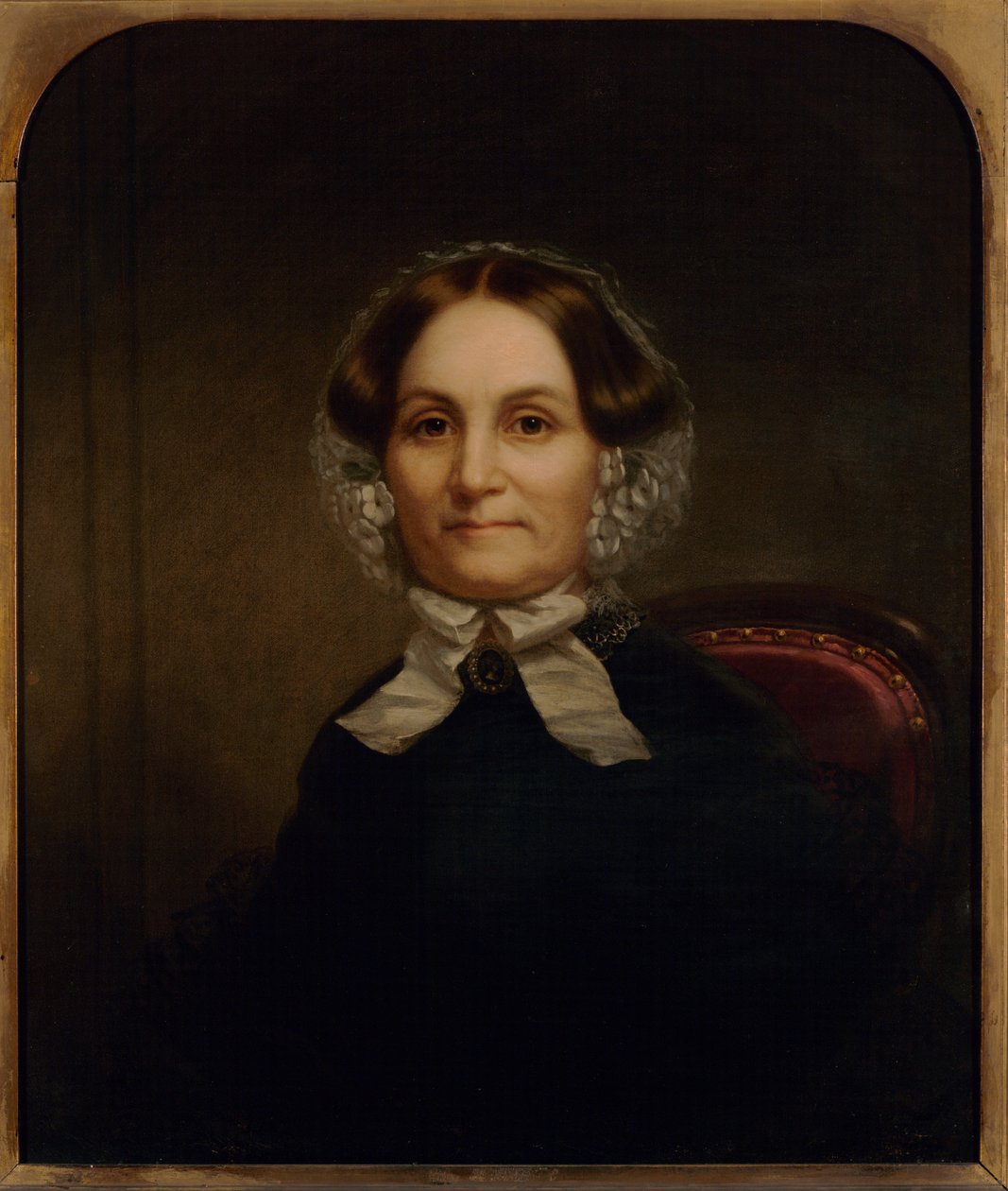 Lucy Hale Sturges portréja, 1867 körül (olaj, vászon) alkotó: Pine Theodore