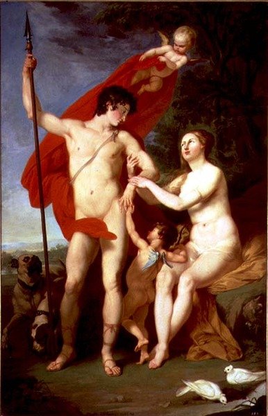 Vénusz és Adonisz alkotó: Piotr Ivanovich Sokolov