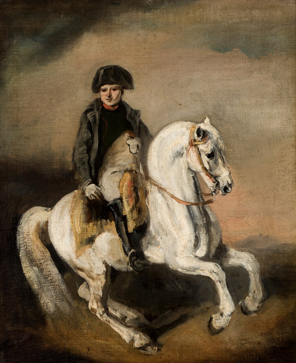 Napóleon lóháton (olaj, vászon) alkotó: Piotr Michalowski