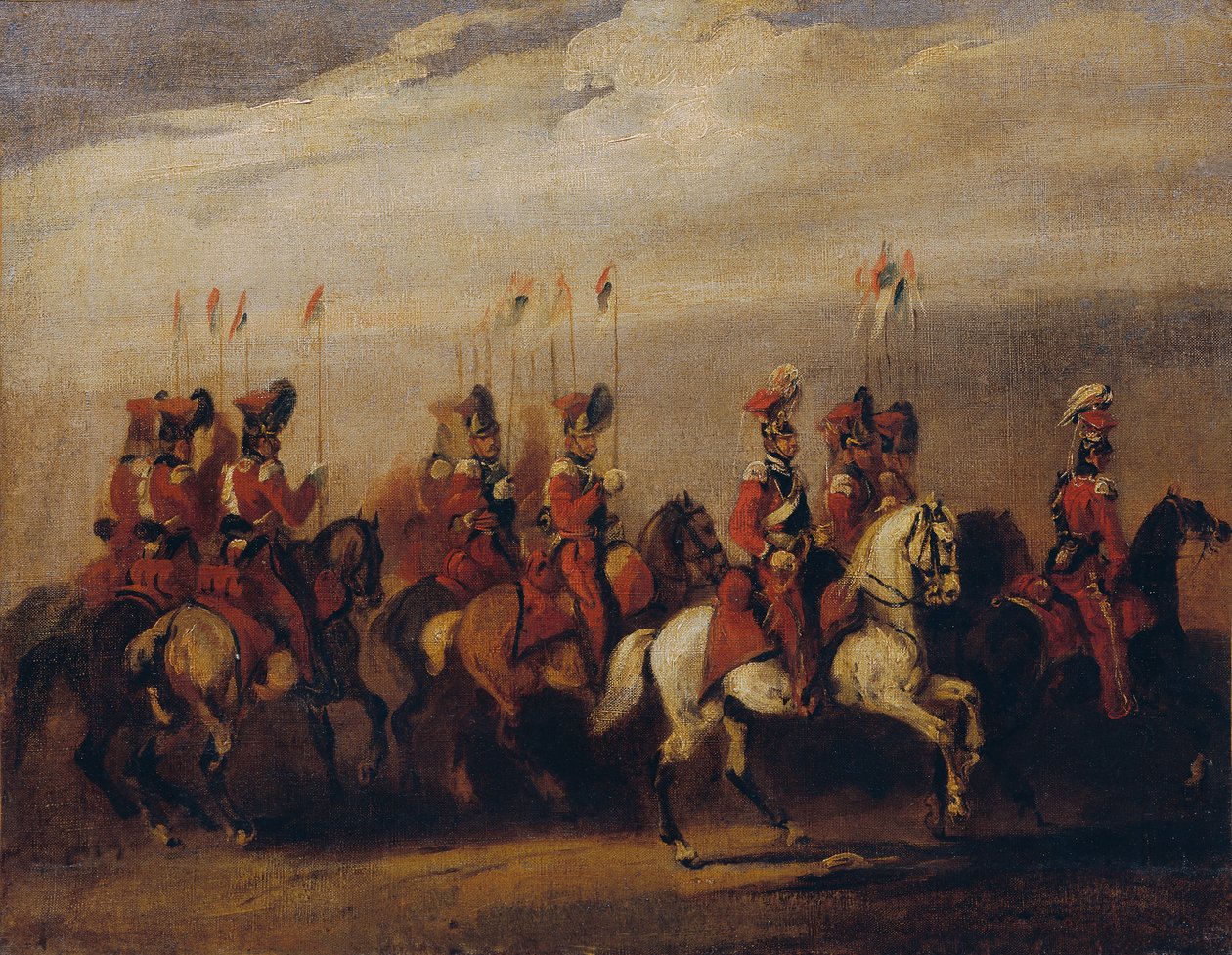 Red Lancers alkotó: Piotr von Michalowski