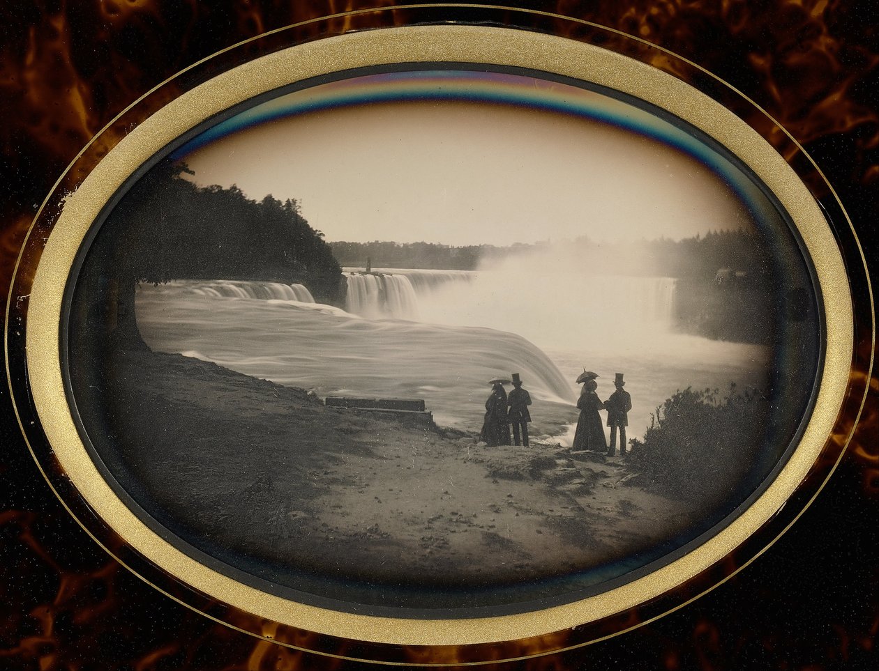 Jelenet a Niagara-vízesésnél alkotó: Platt D. Babbitt
