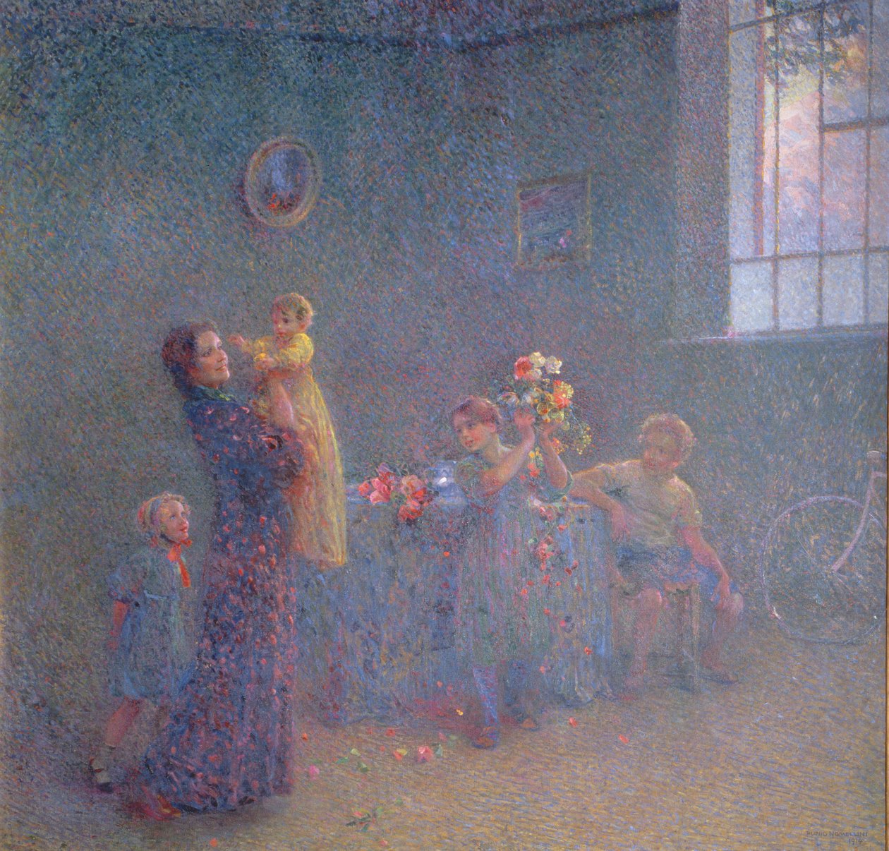Az elsőszülött, 1914 alkotó: Plinio Nomellini