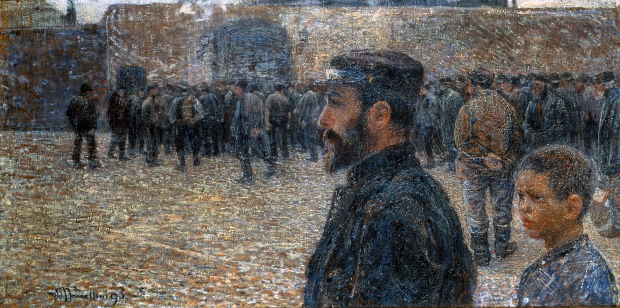 Műszakos munka alkotó: Plinio Nomellini