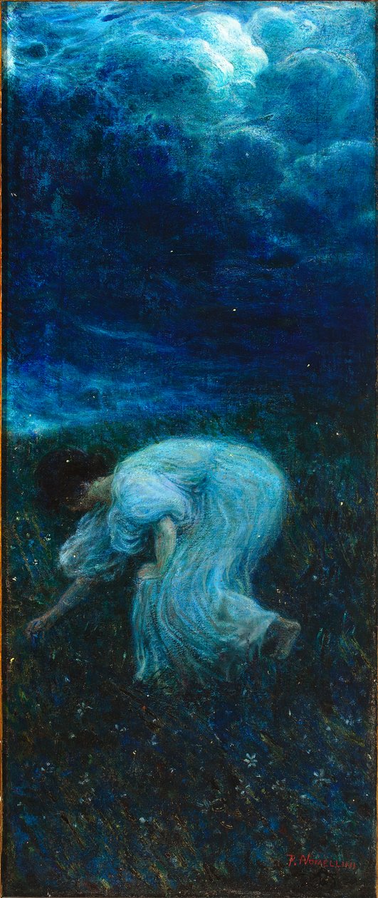A szentjánosbogarak, 1898-99 alkotó: Plinio Nomellini