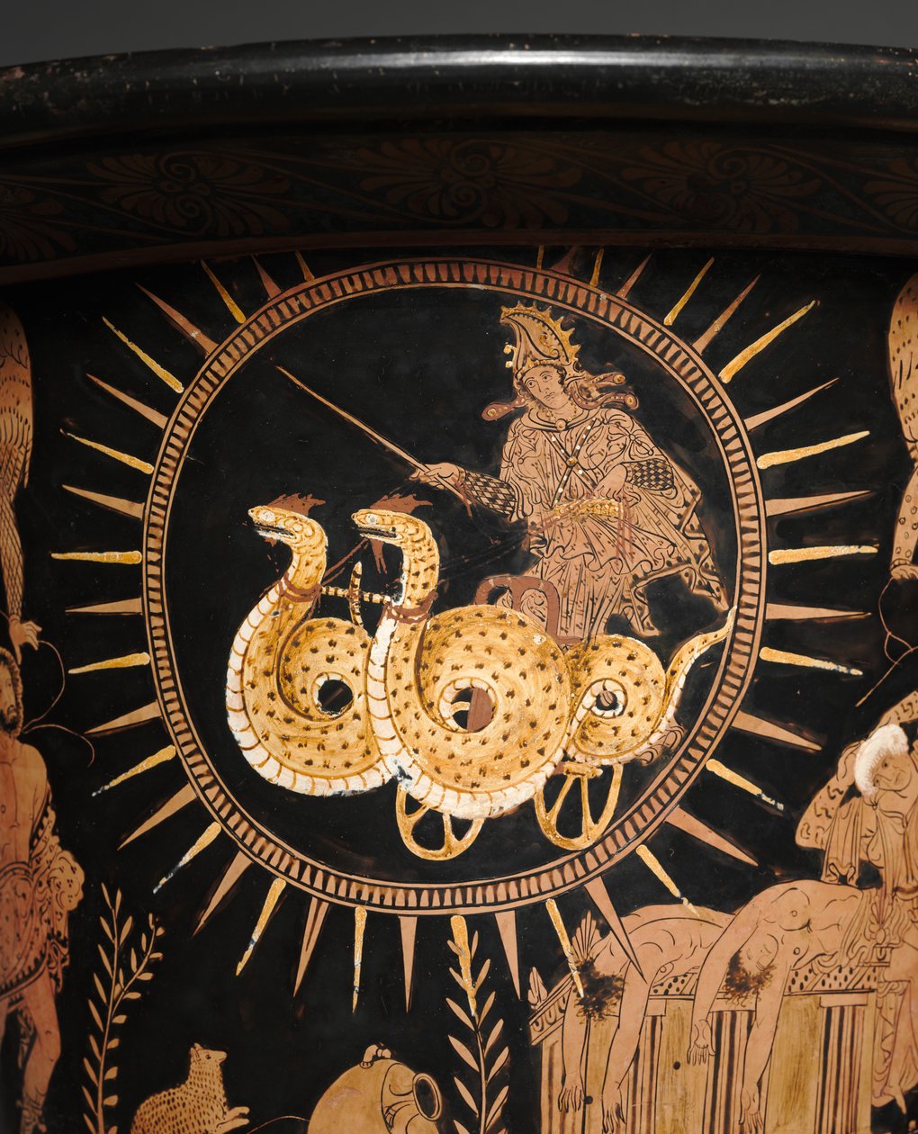 Lucanian Calyx-Krater, Kr.e. 400 körül alkotó: Policoro Painter