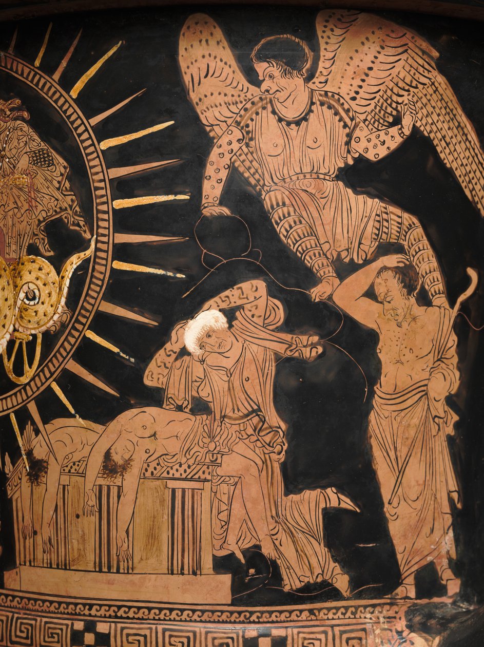Lucanian Calyx-Krater, Kr.e. 400 körül alkotó: Policoro Painter