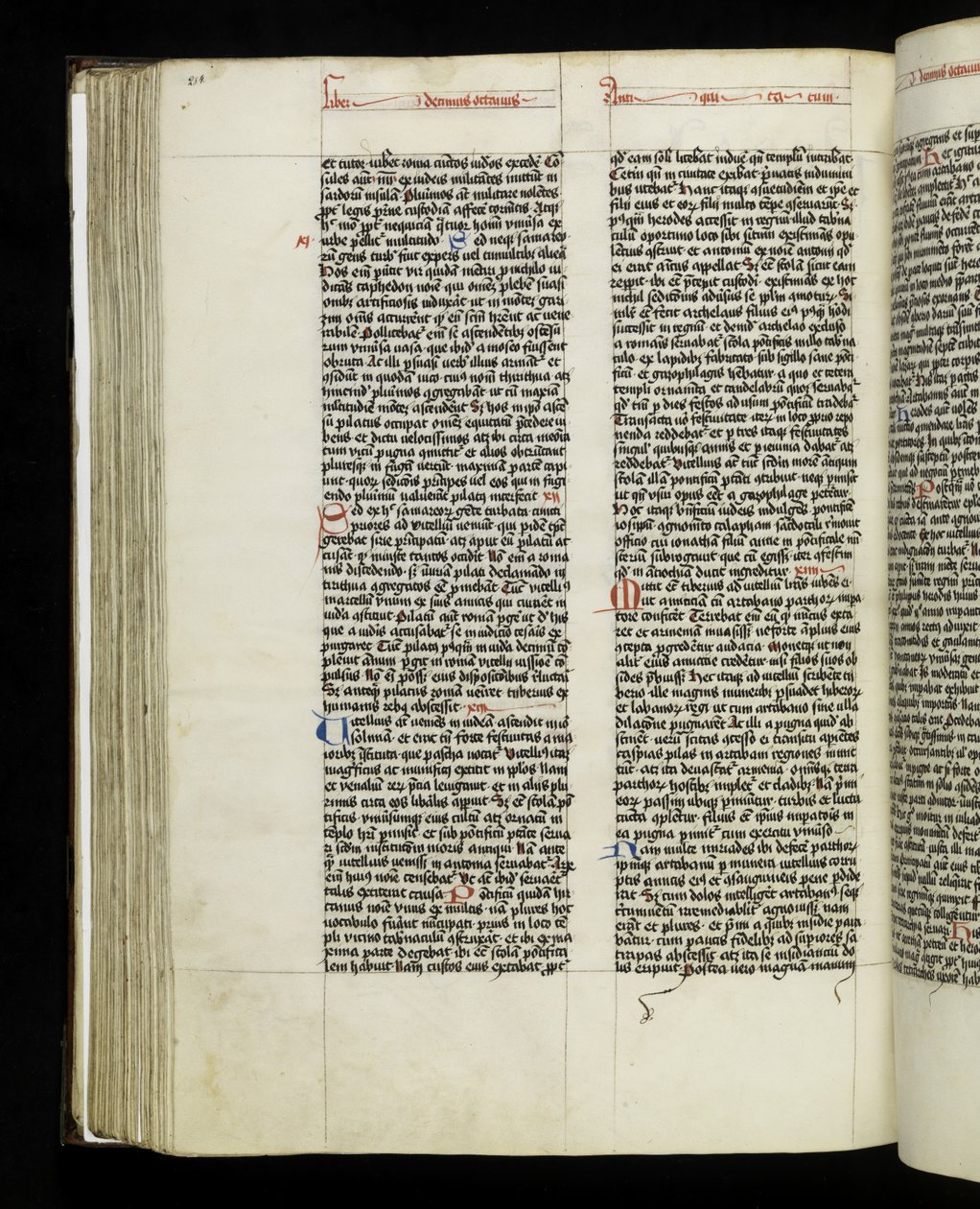 284. oldal Josephus Flavius, Tyniec „Antiquitates Judaice” című művének 18. könyvéből alkotó: Polish School